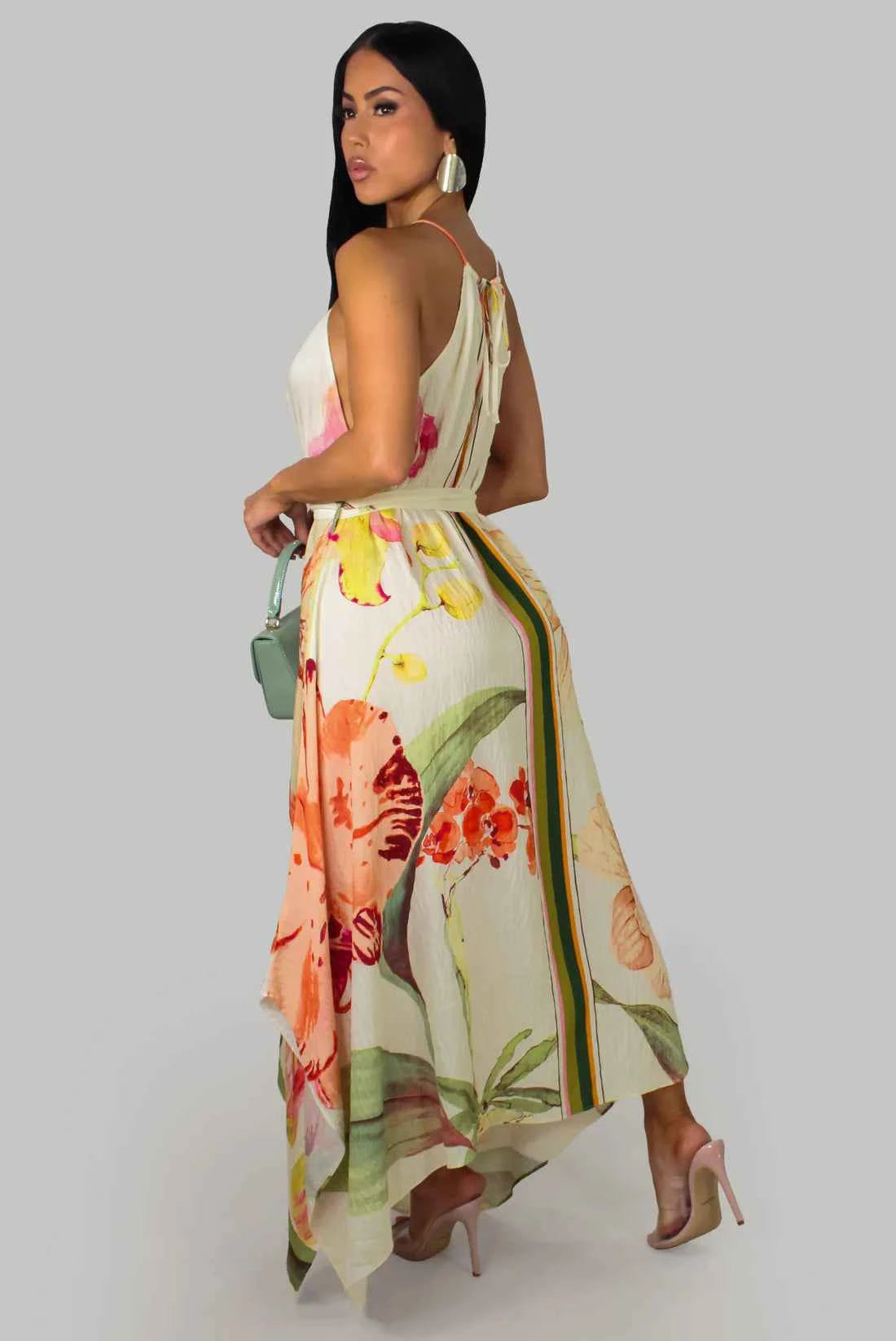 Spring Flowers Maxi Dress - Multi