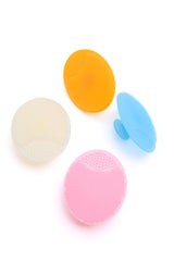 Cepillos de limpieza facial de silicona Squeaky Clean (paquete de 4)