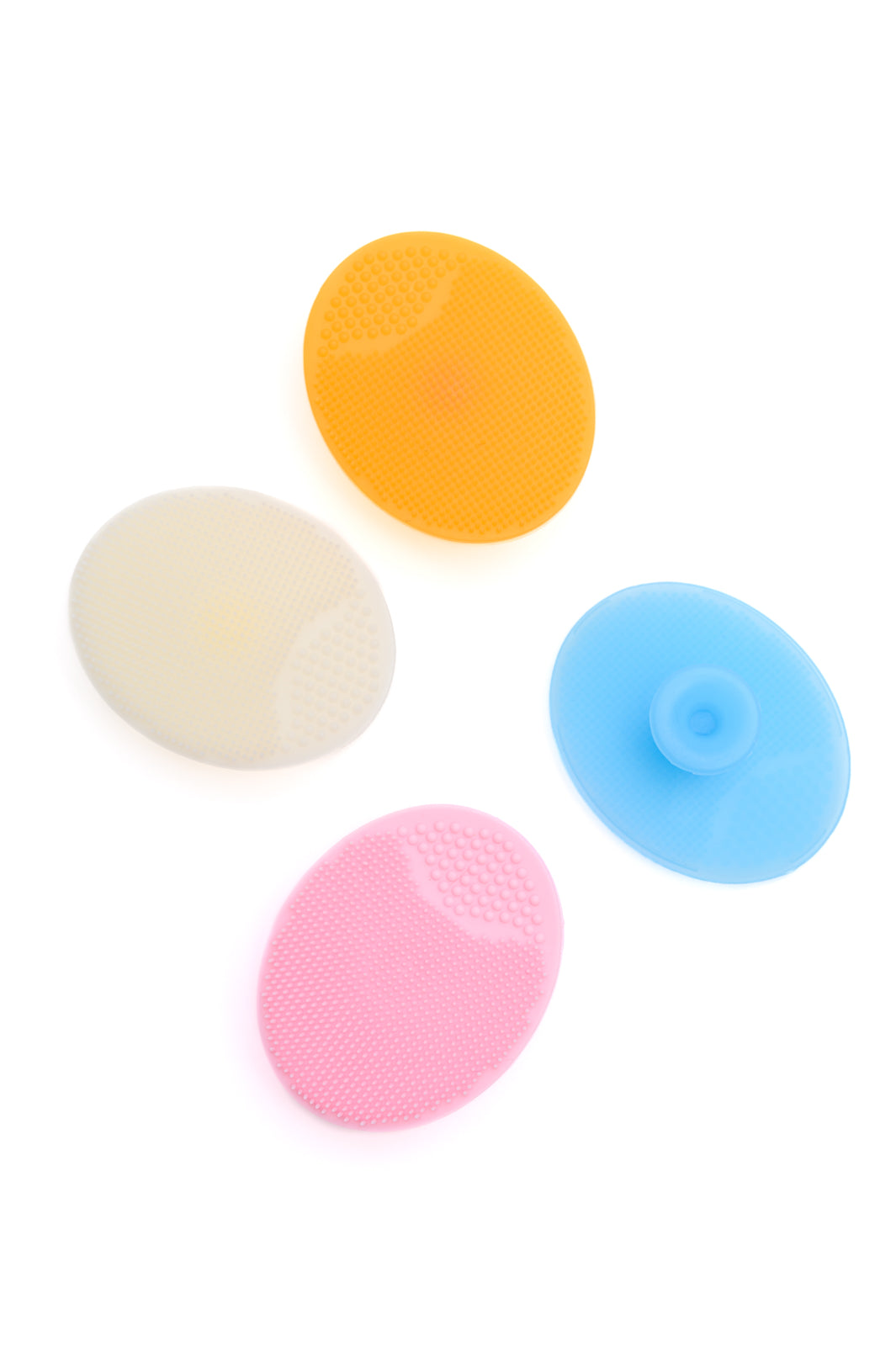 Cepillos de limpieza facial de silicona Squeaky Clean (paquete de 4)