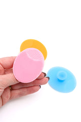 Cepillos de limpieza facial de silicona Squeaky Clean (paquete de 4)