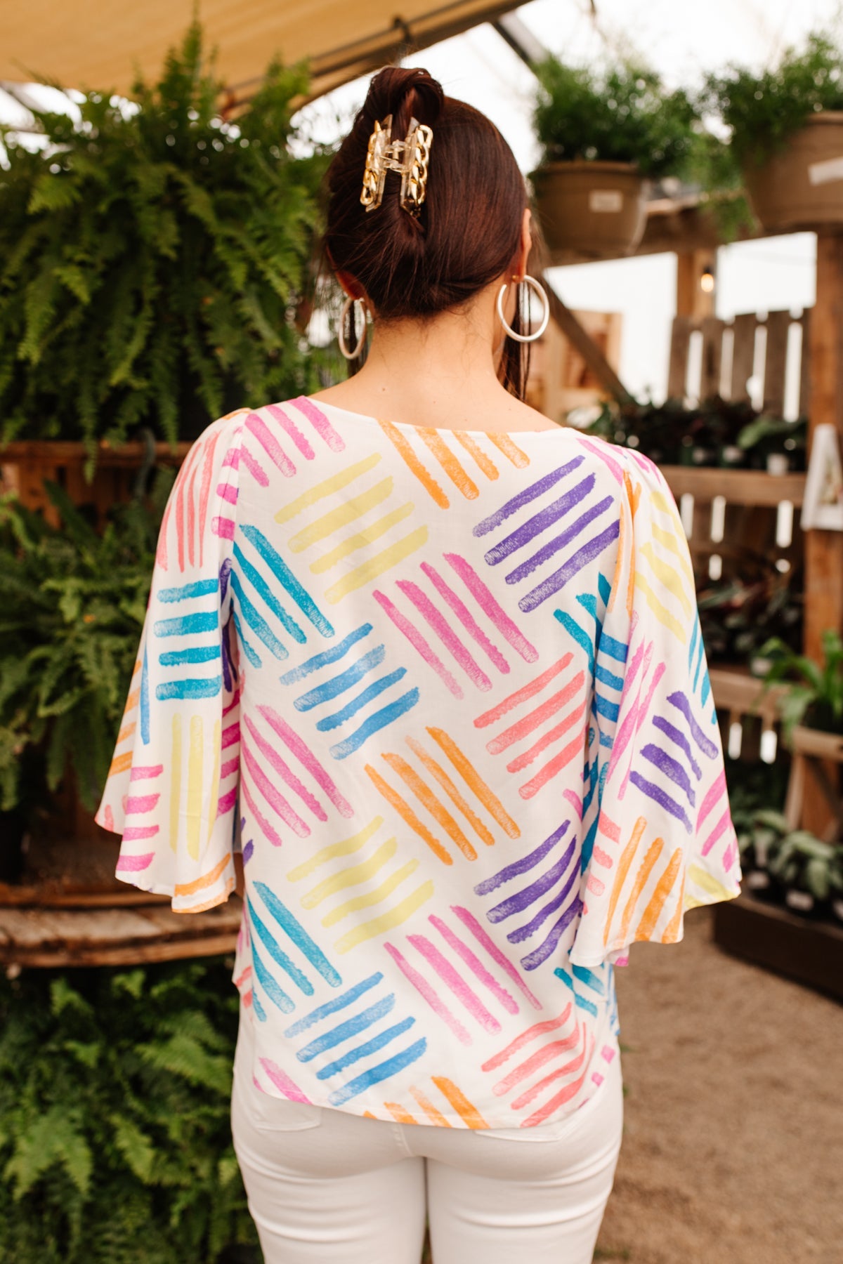 Top estampado con amor