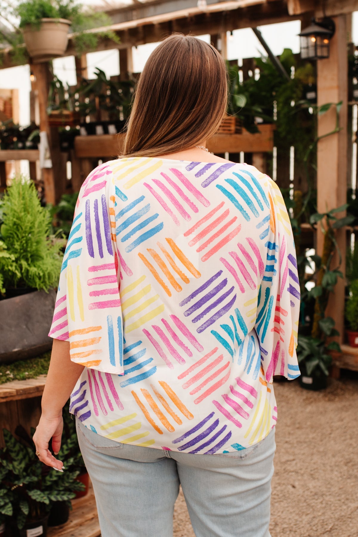 Top estampado con amor