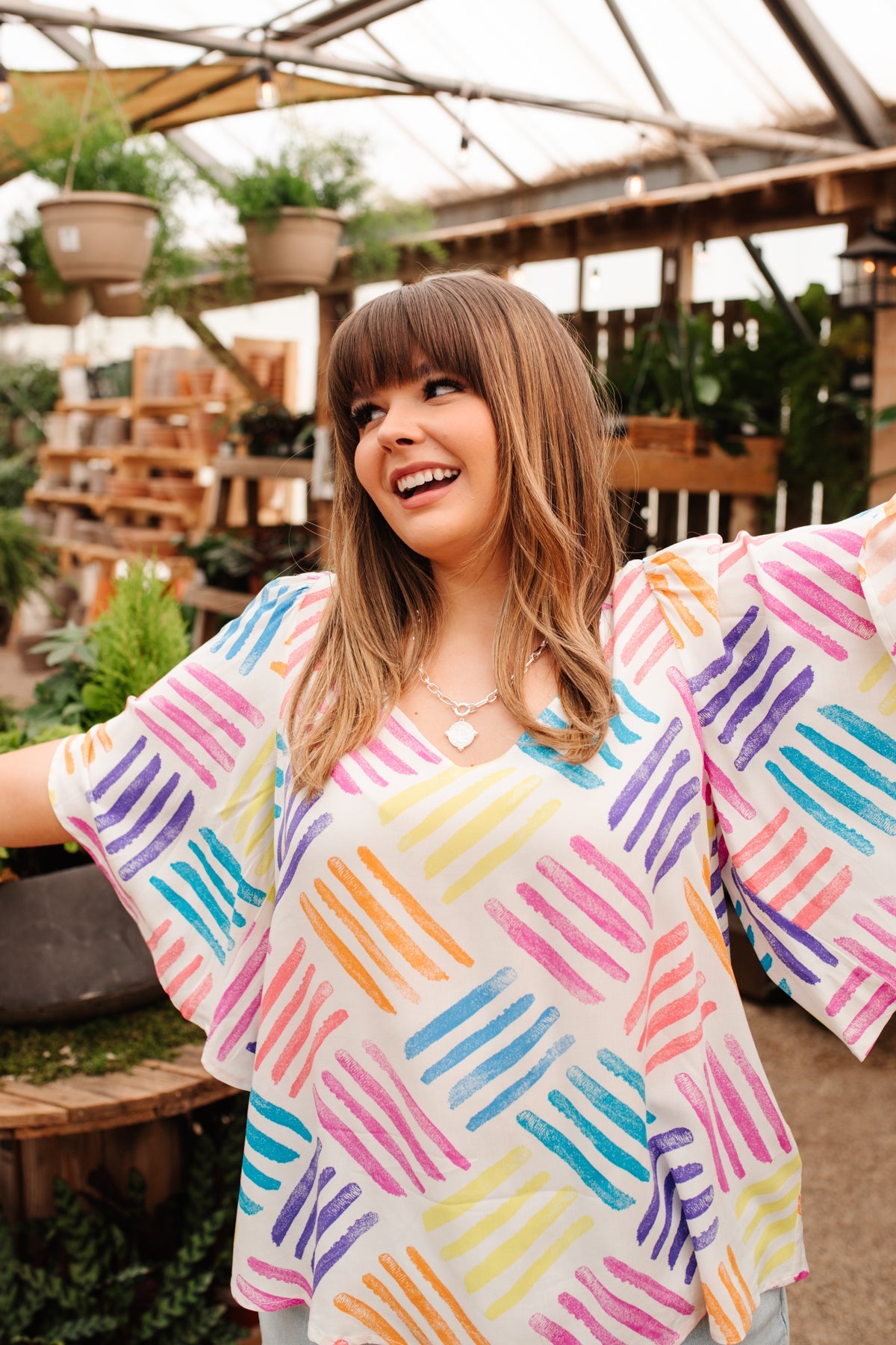 Top estampado con amor