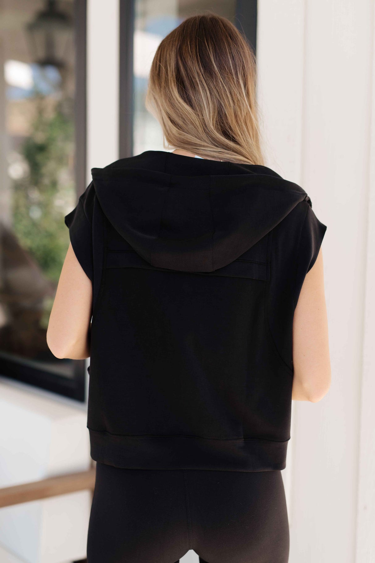 Still Moving Sleeveless Hoodie - Liarian Unlimited Boutique