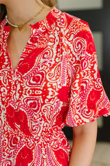 Paseando por el vestido largo floral