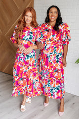 Vestido floral para pasear por el parque