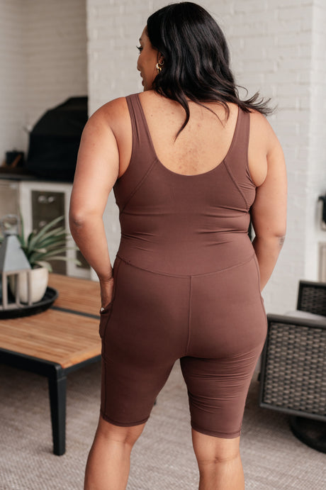 Sun Salutations Body Suit in Java - Liarian Unlimited Boutique