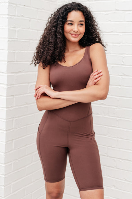 Sun Salutations Body Suit in Java - Liarian Unlimited Boutique