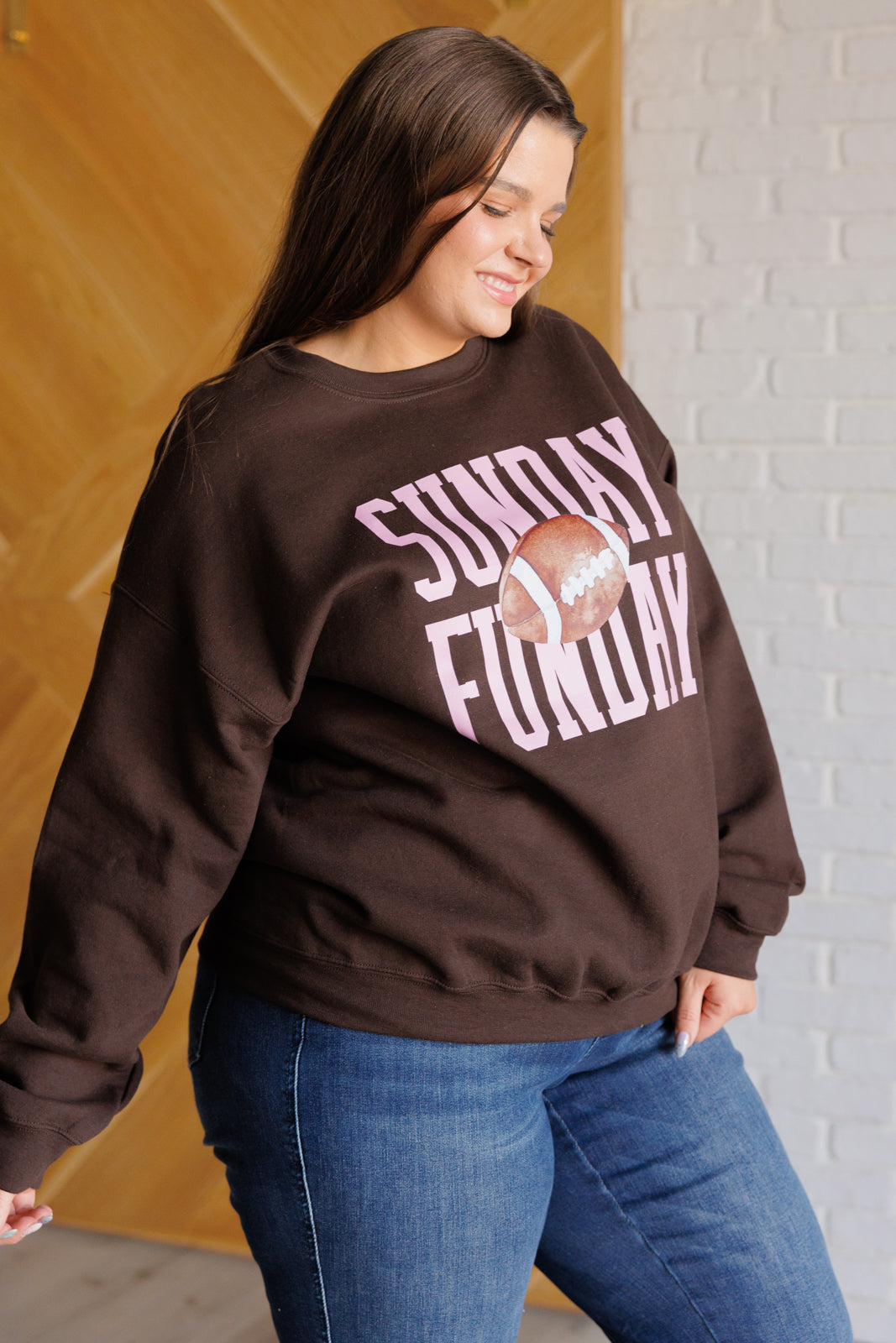 Sudadera con estampado "Sunday Funday"