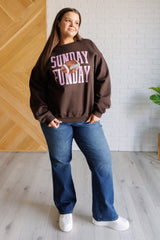 Sudadera con estampado "Sunday Funday"