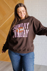 Sudadera con estampado "Sunday Funday"