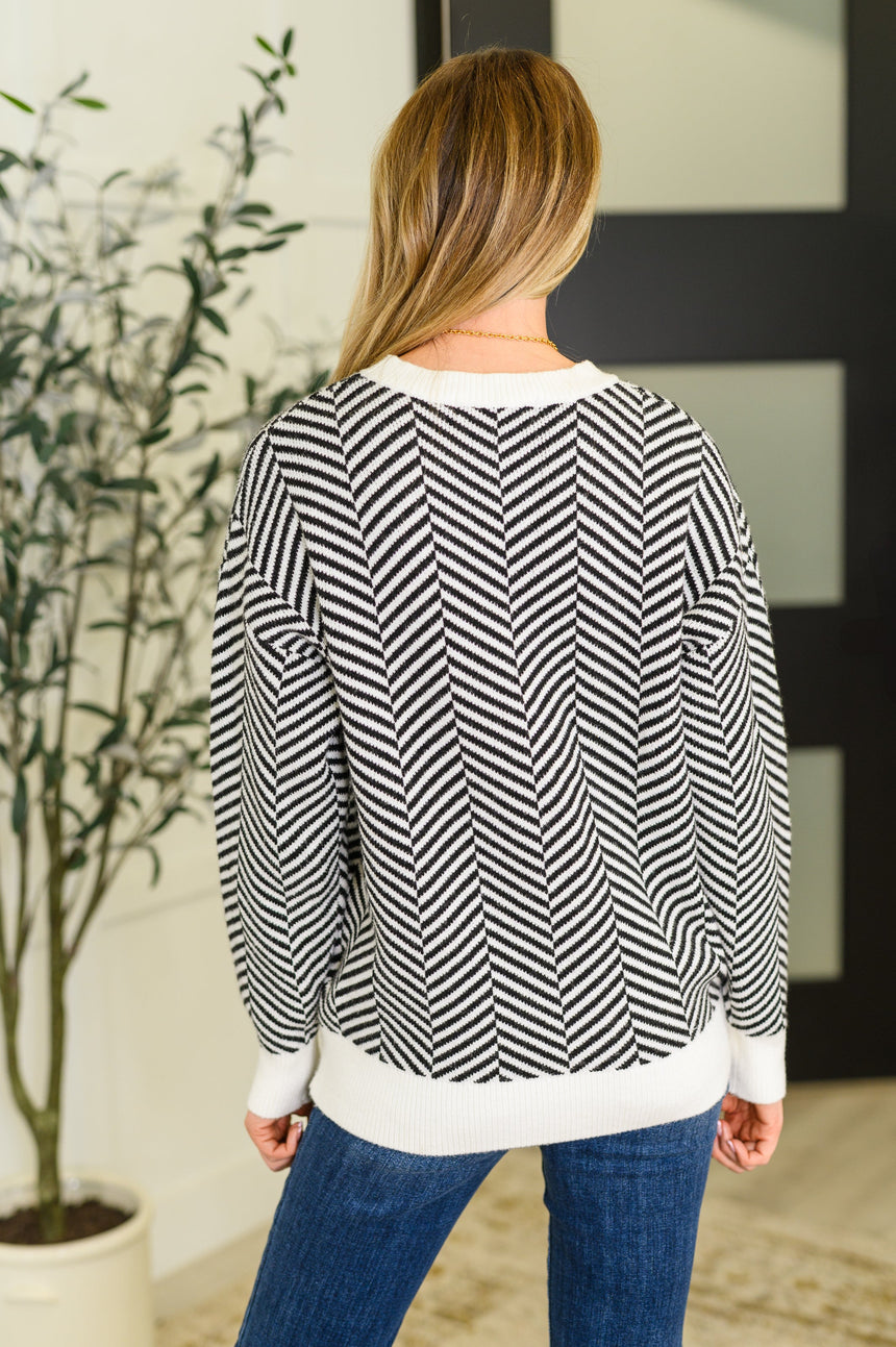 Suéter Chevron Super Secret