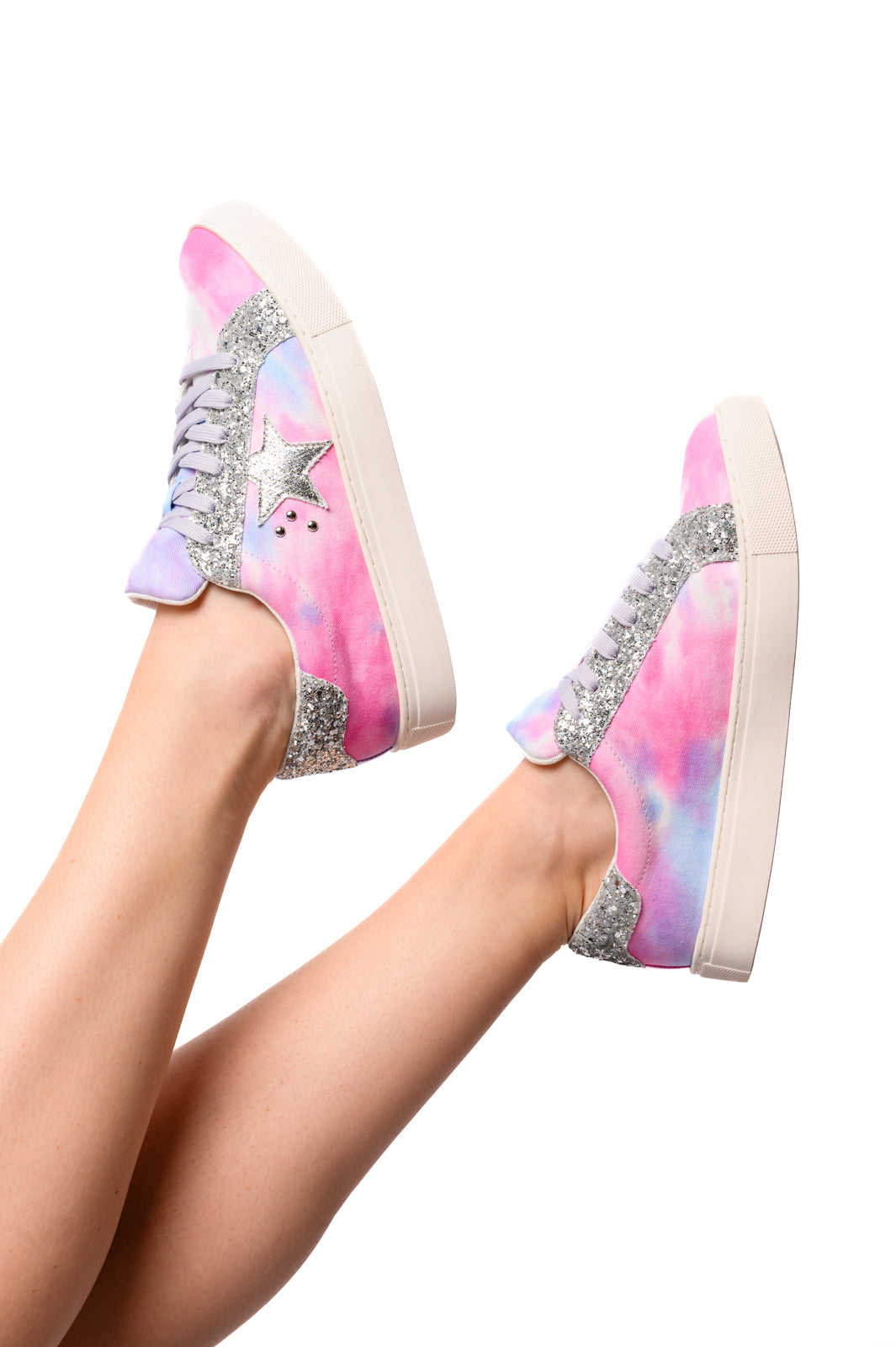 Zapatillas Supernova en estampado tie-dye pastel