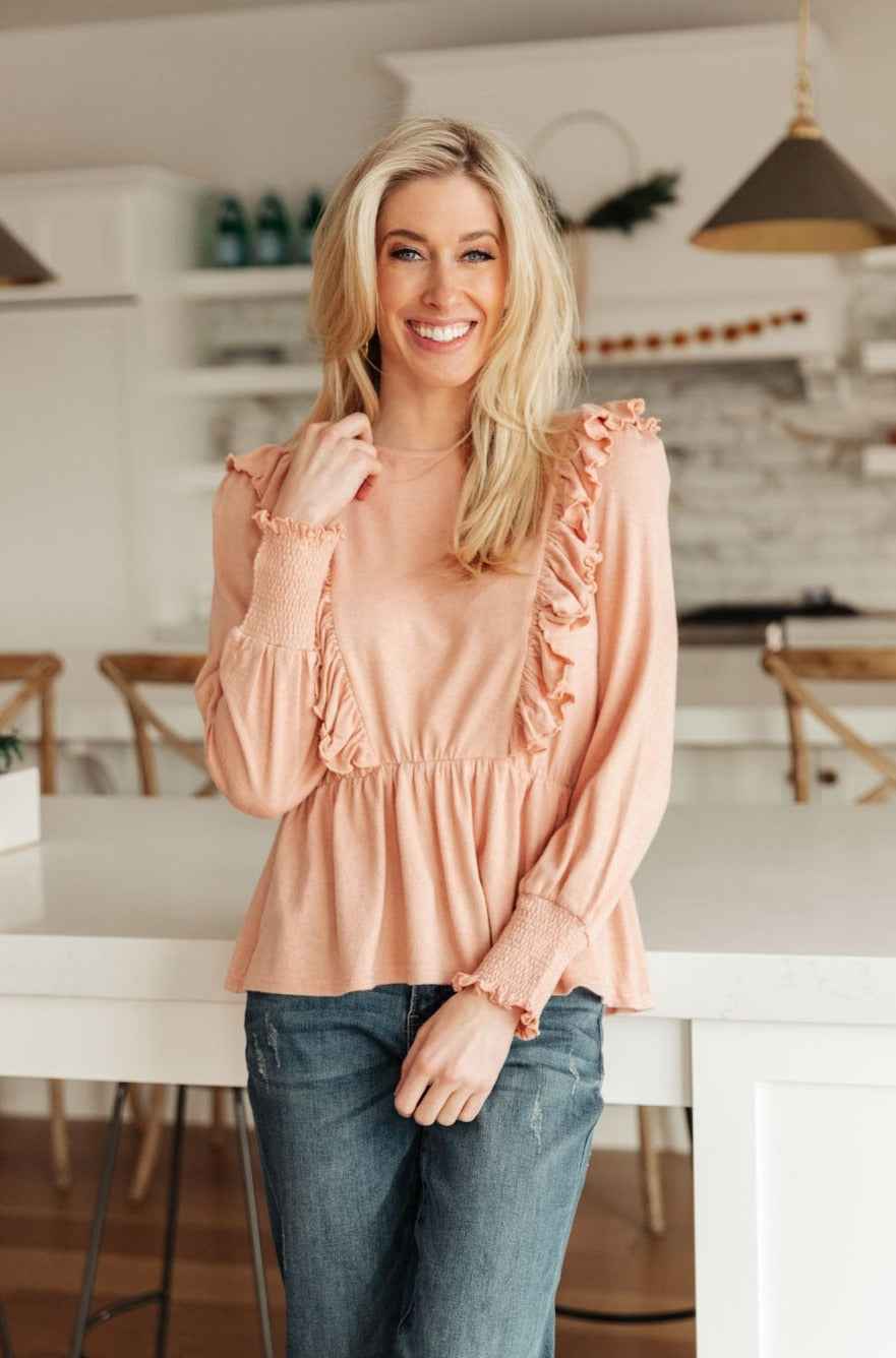 Sweet Confession Top In Blush - Liarian Unlimited Boutique