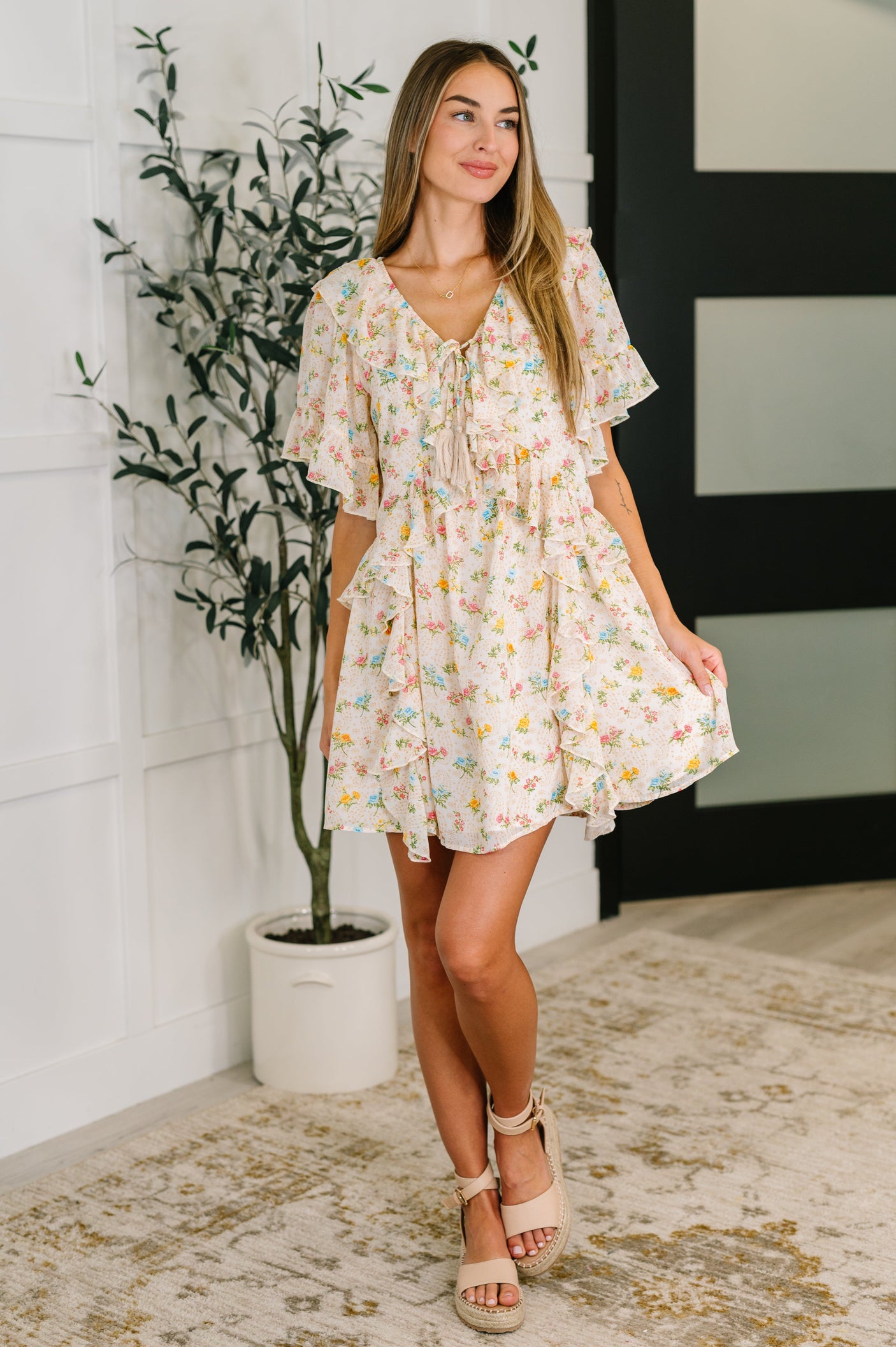 Vestido bohemio floral Sweet Escape
