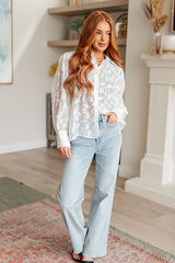 Sweet Serotonin Lace Button Up - Liarian Unlimited Boutique
