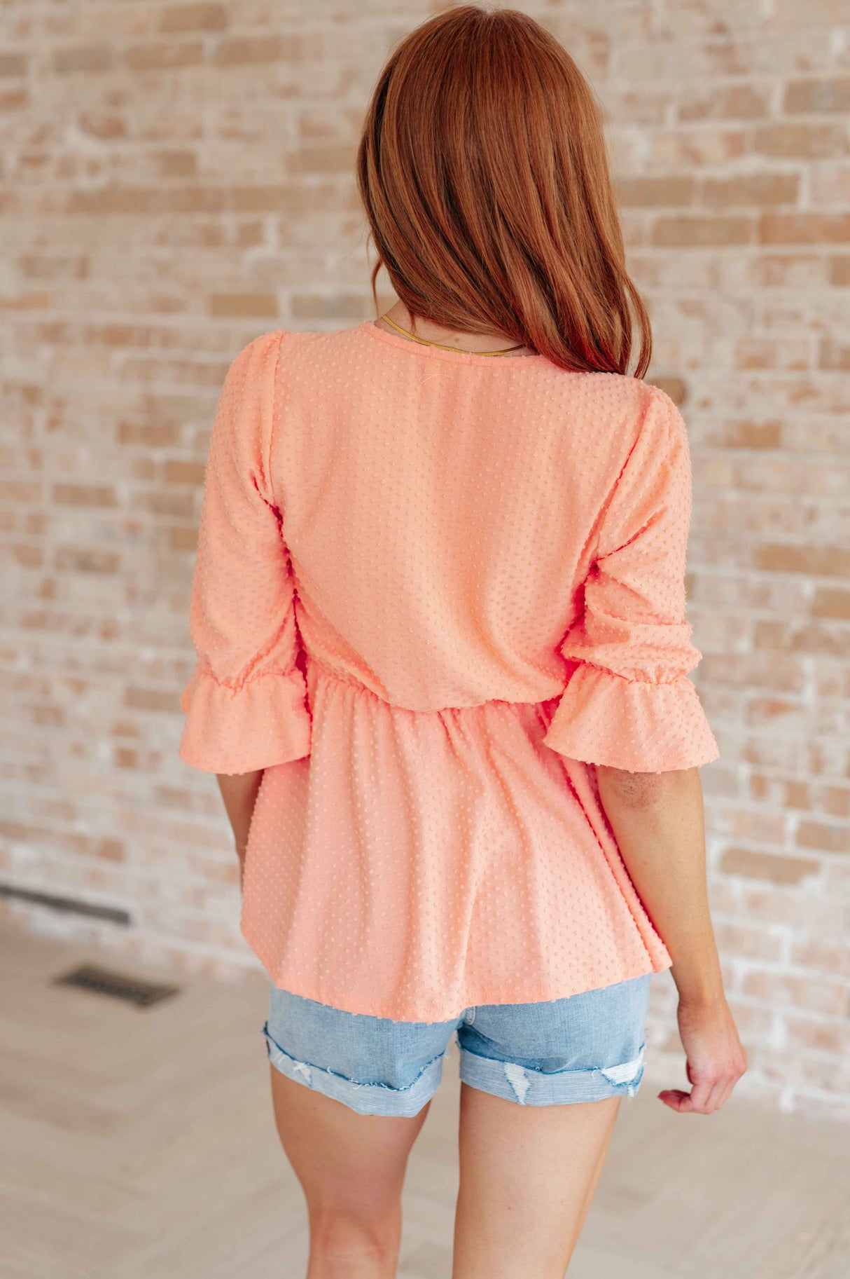 Sweet Sherbet Swiss Dot Top - Liarian Unlimited Boutique