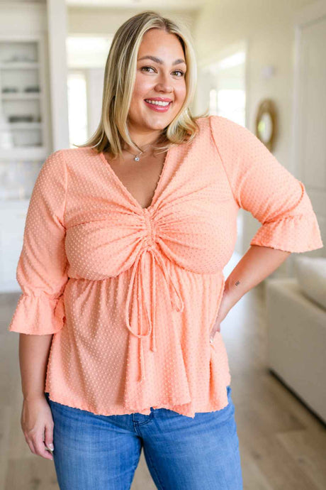 Sweet Sherbet Swiss Dot Top - Liarian Unlimited Boutique