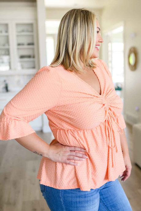 Sweet Sherbet Swiss Dot Top - Liarian Unlimited Boutique