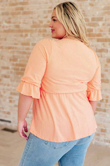 Sweet Sherbet Swiss Dot Top - Liarian Unlimited Boutique
