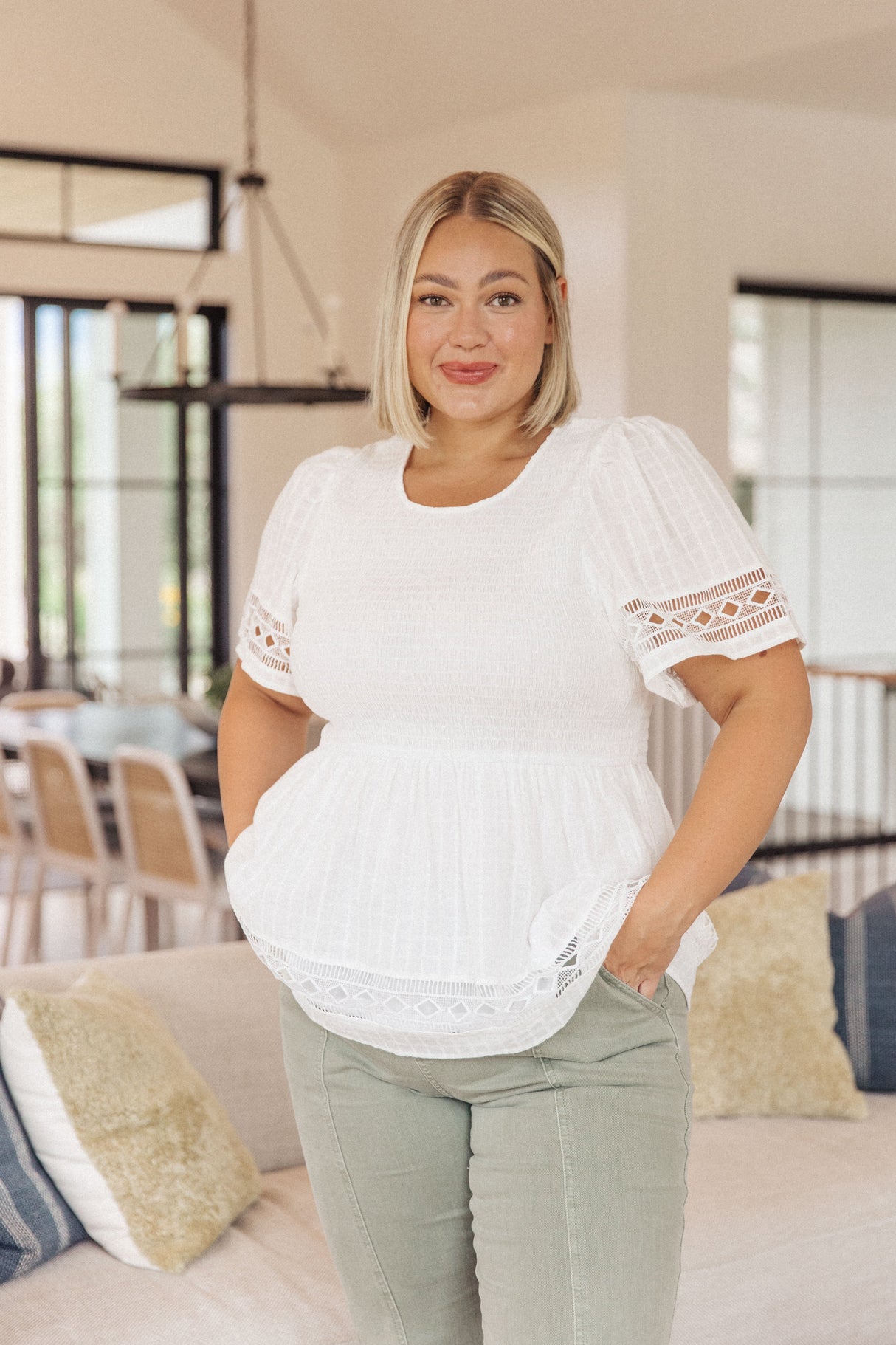 Blusa peplum Sweet Sister