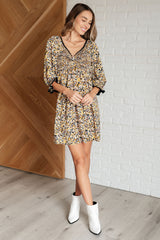 Vestido babydoll floral Sweet Solitude