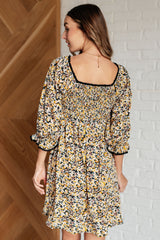 Vestido babydoll floral Sweet Solitude