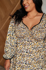 Vestido babydoll floral Sweet Solitude