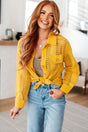Sweeter Than Nectar Lace Button Down in Honey - Liarian Unlimited Boutique