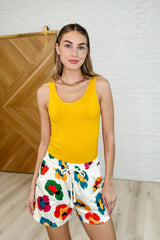 Conjunto de top y pantalones cortos florales Forever Young