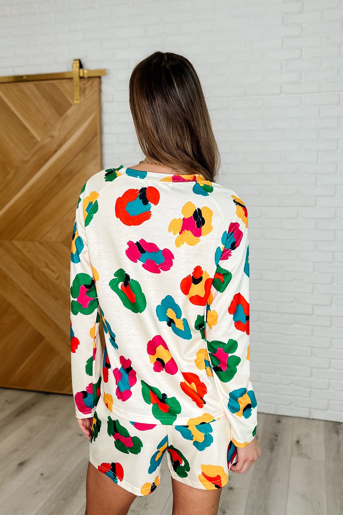 Conjunto de top y pantalones cortos florales Forever Young