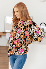 Take Another Chance Floral Print Top - Liarian Unlimited Boutique