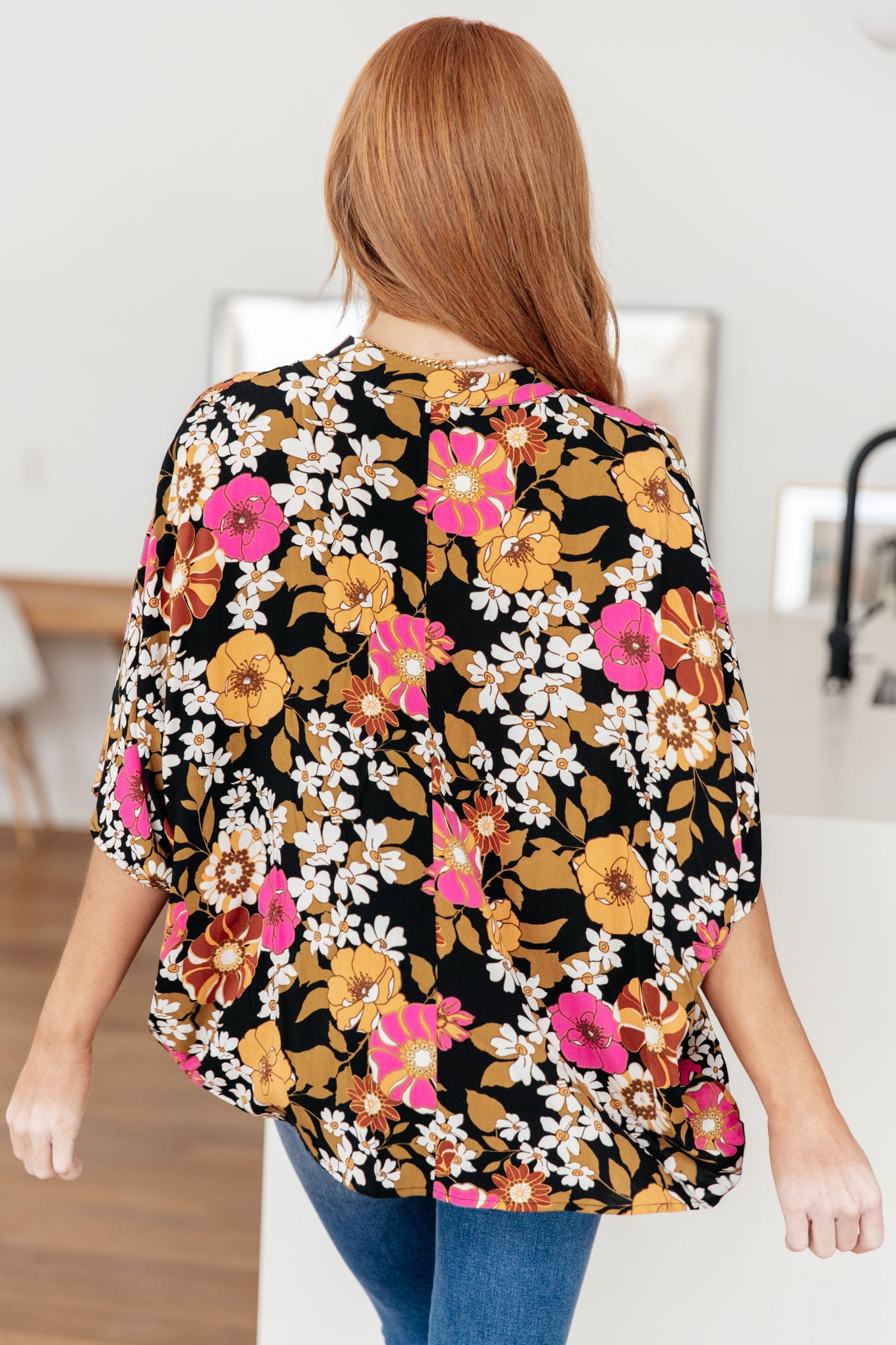 Take Another Chance Floral Print Top - Liarian Unlimited Boutique