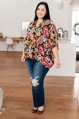 Take Another Chance Floral Print Top - Liarian Unlimited Boutique