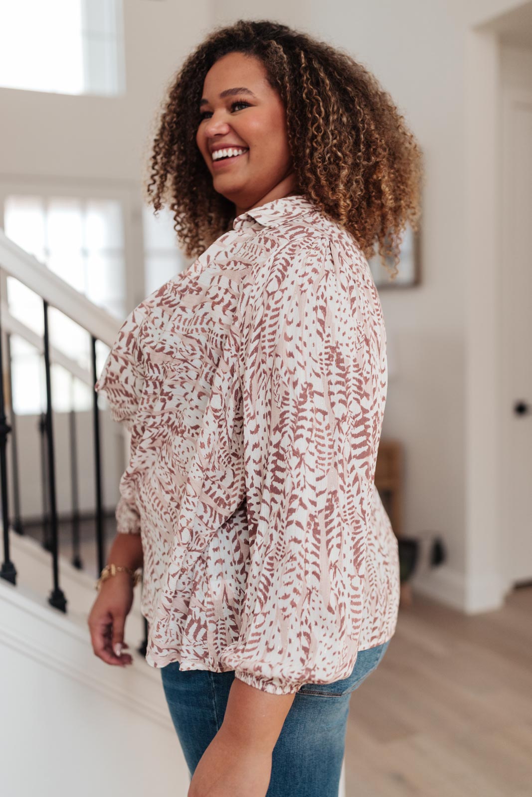 Top de cuello alto Take Flight