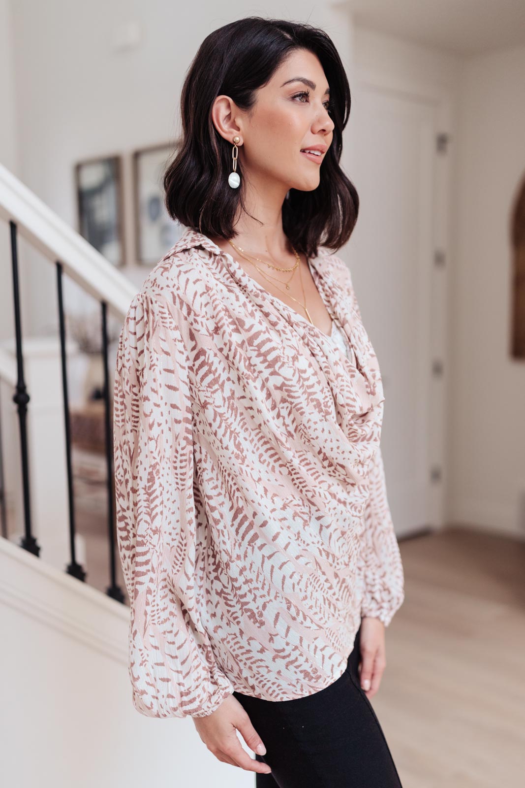 Top de cuello alto Take Flight