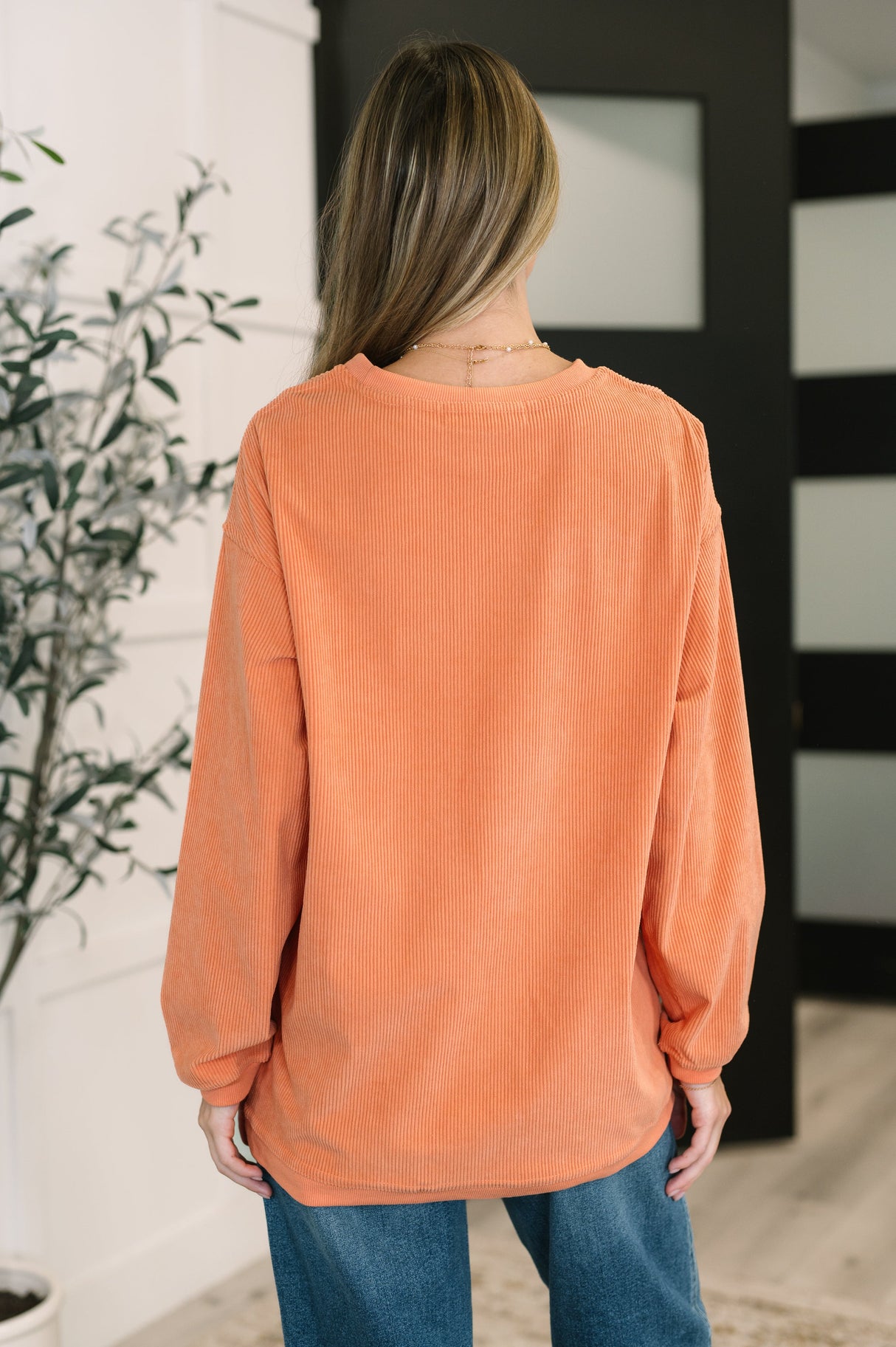 Sudadera de pana extragrande Taking A Drive