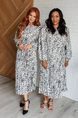 Vestido plisado para la hora del té