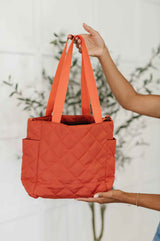 There She Goes Bag in Tomato