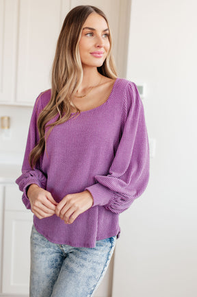 True to Your Word Balloon Sleeve Top - Liarian Unlimited Boutique