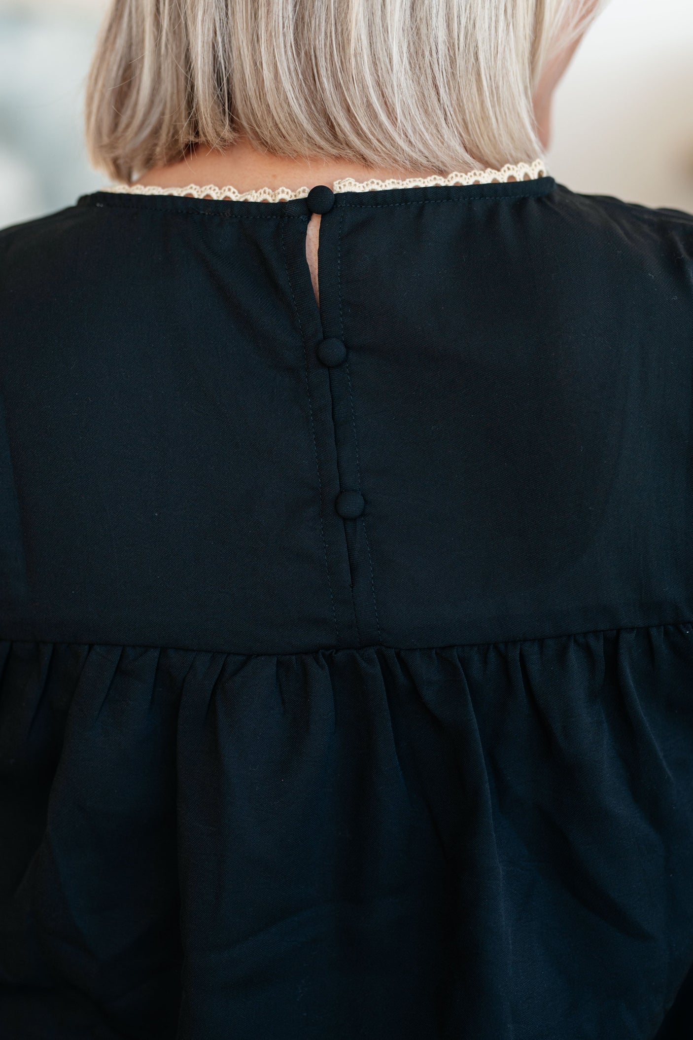 Inténtalo de nuevo Top bordado