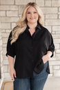 Turned Out Perfect Oversized Button Down Shirt - Liarian Unlimited Boutique