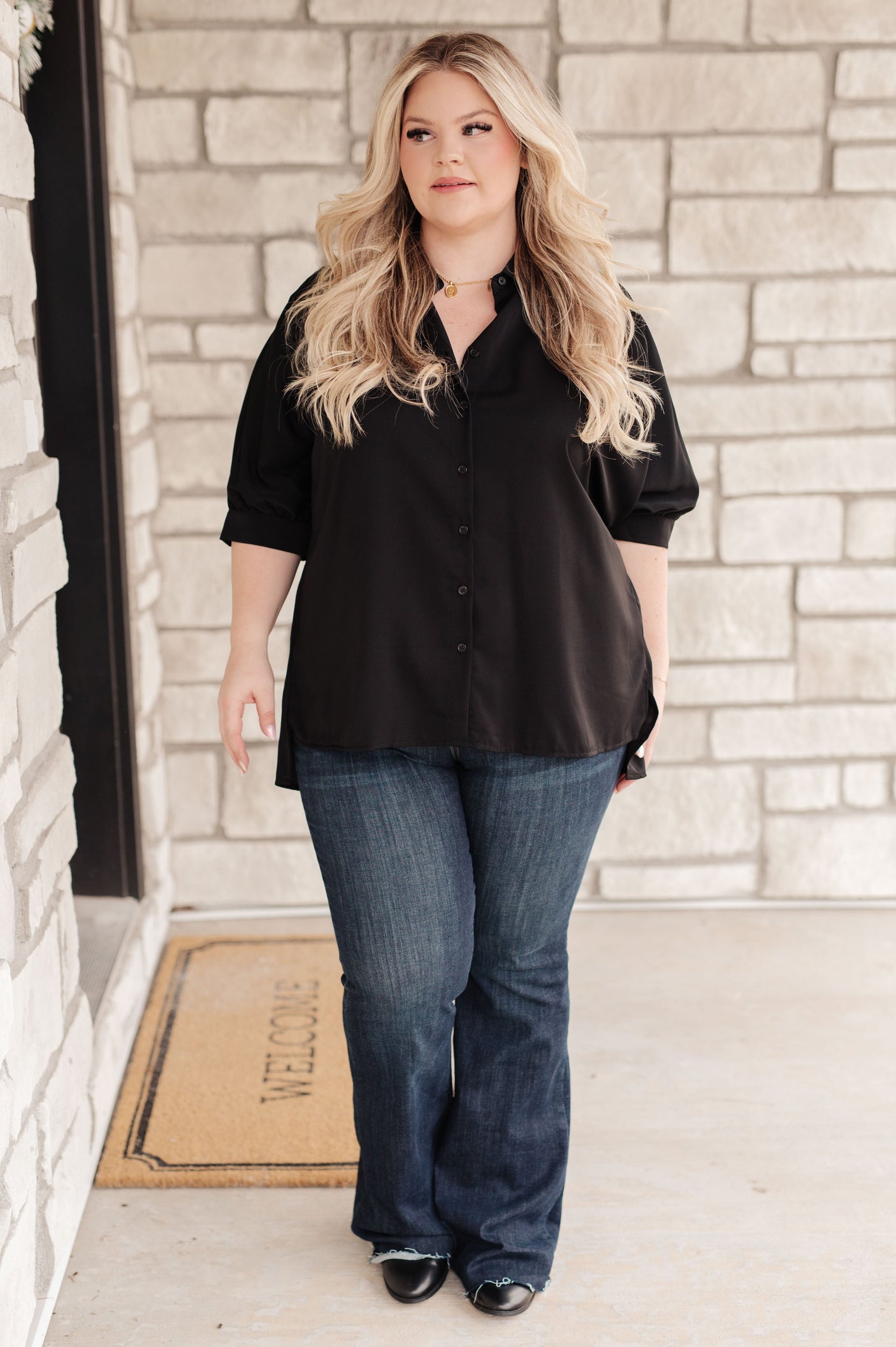 Turned Out Perfect Oversized Button Down Shirt - Liarian Unlimited Boutique