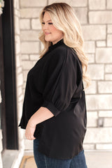 Turned Out Perfect Oversized Button Down Shirt - Liarian Unlimited Boutique