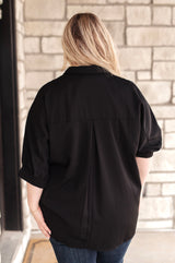 Turned Out Perfect Oversized Button Down Shirt - Liarian Unlimited Boutique