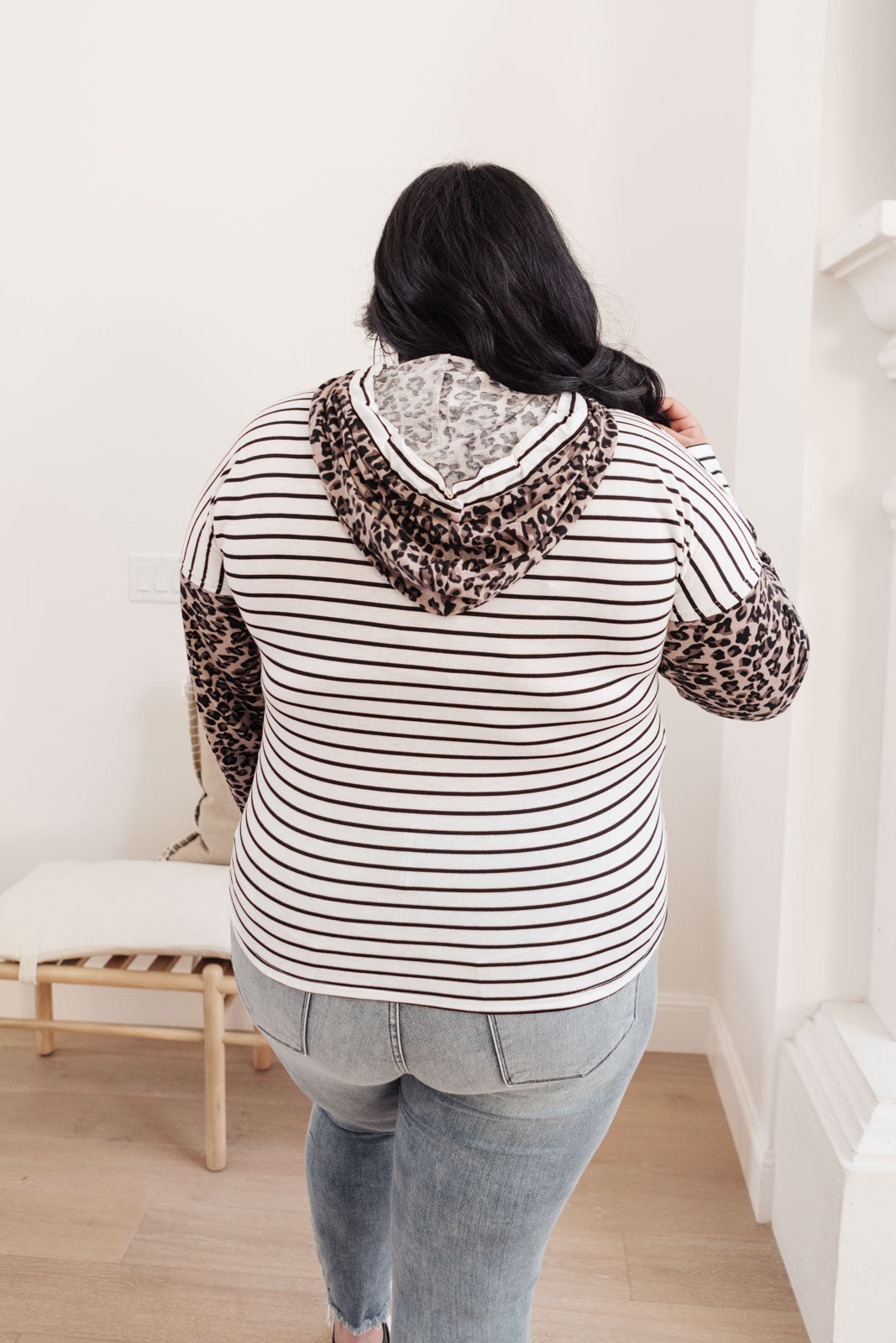 Sudadera con capucha "Dos mundos se encuentran"
