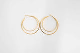 Two's a Party Double Hoop Earrings