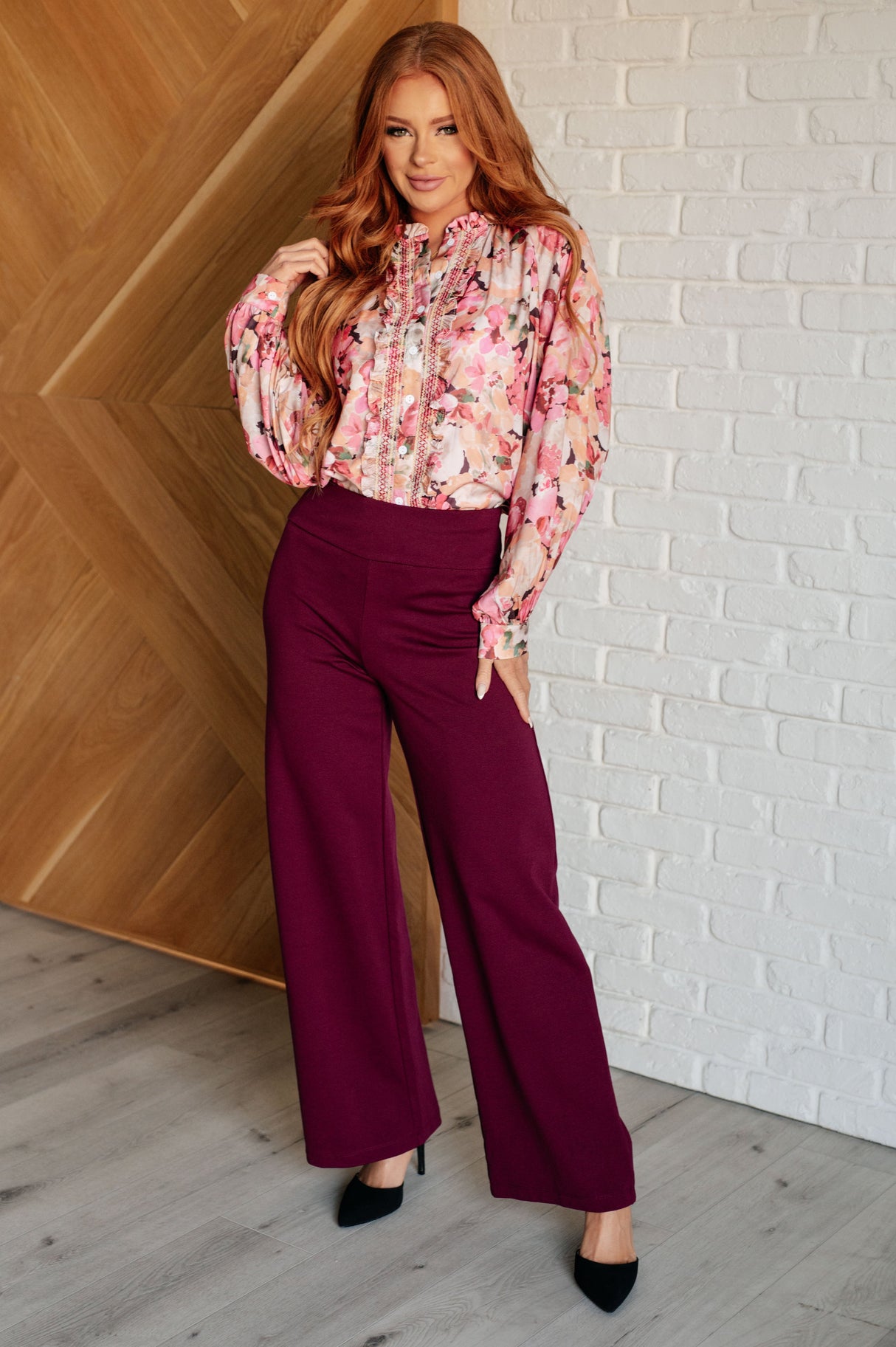 Blusa comprensiblemente floral
