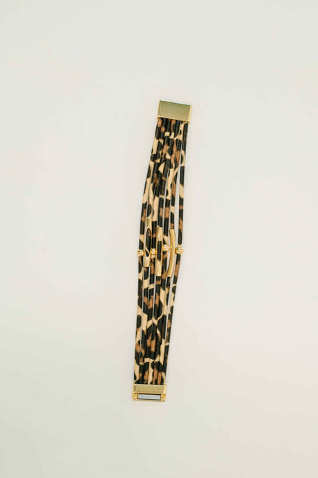 Untamed Edge Chunky Multilayered Bracelet