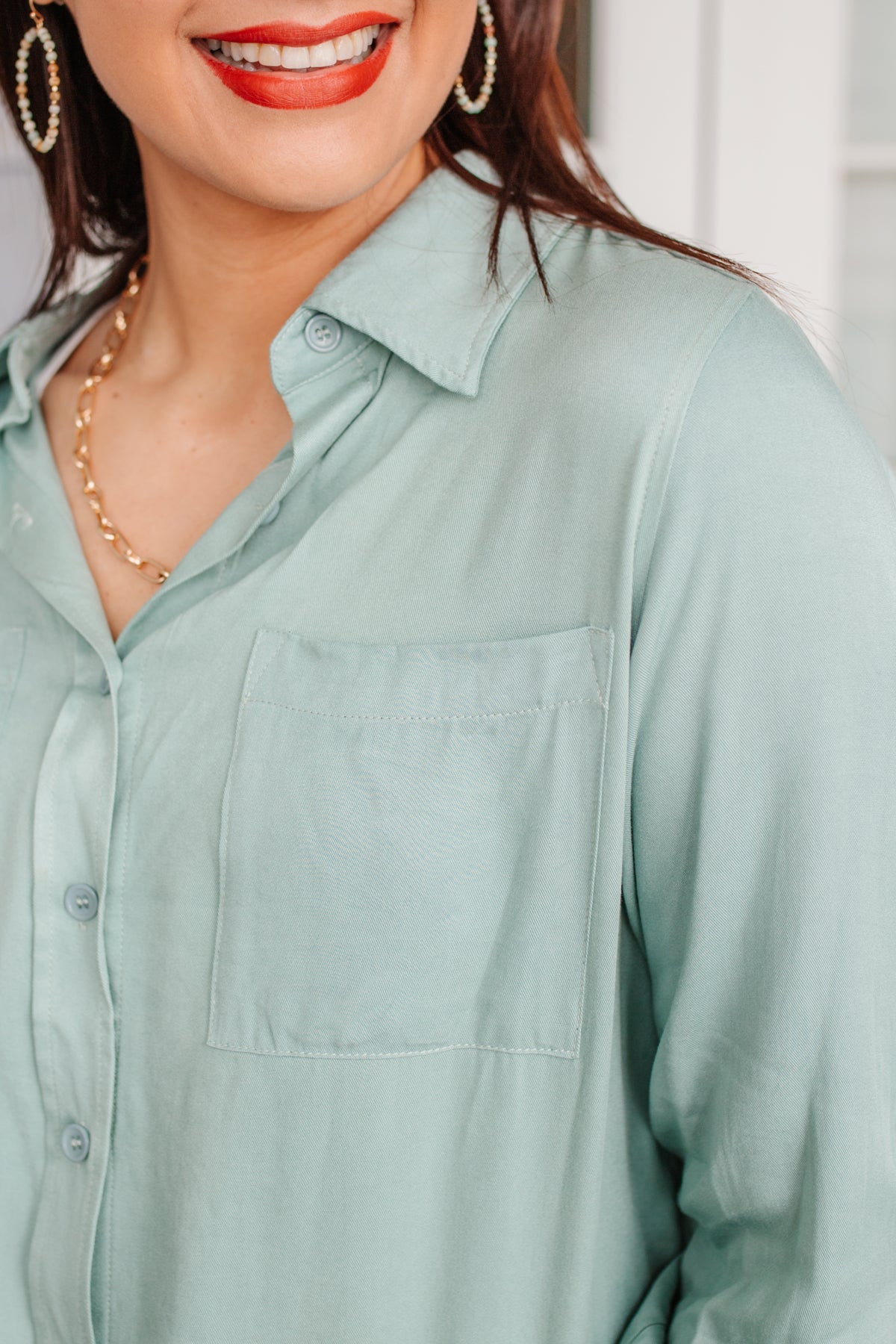 Blusa Confianza Inquebrantable en Azul Claro